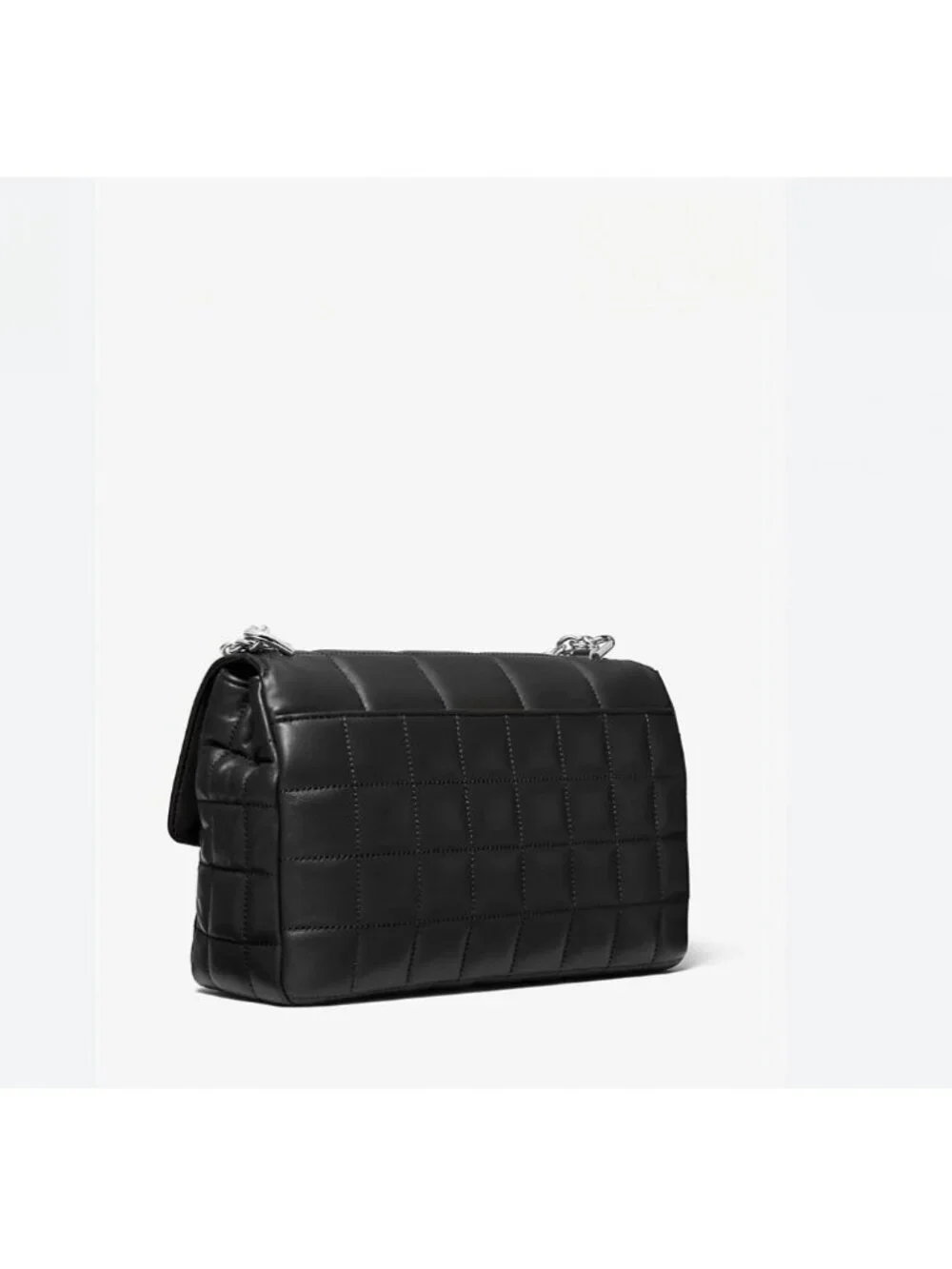 MICHAEL KORS SoHo studded leather extra large quilted convertible crossbody bag